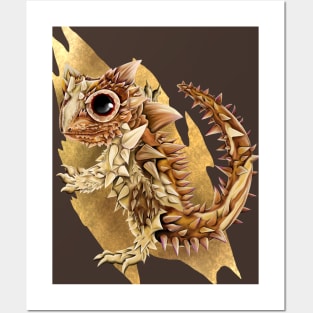 Cute lil thorny devil Posters and Art